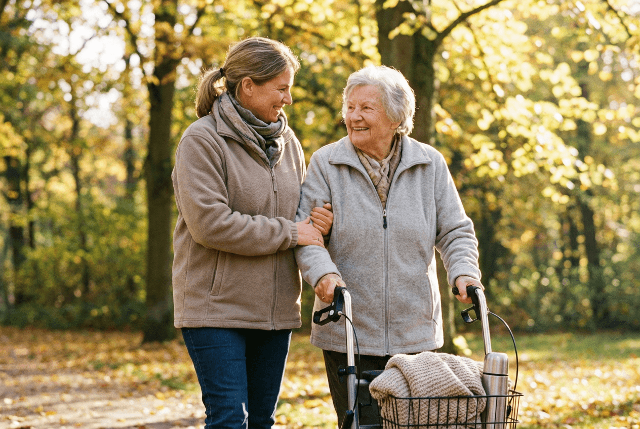 Ambulante Pflege Berlin - Erfahrene Pflegekräfte bei Grundpflege und Seniorenpflege
